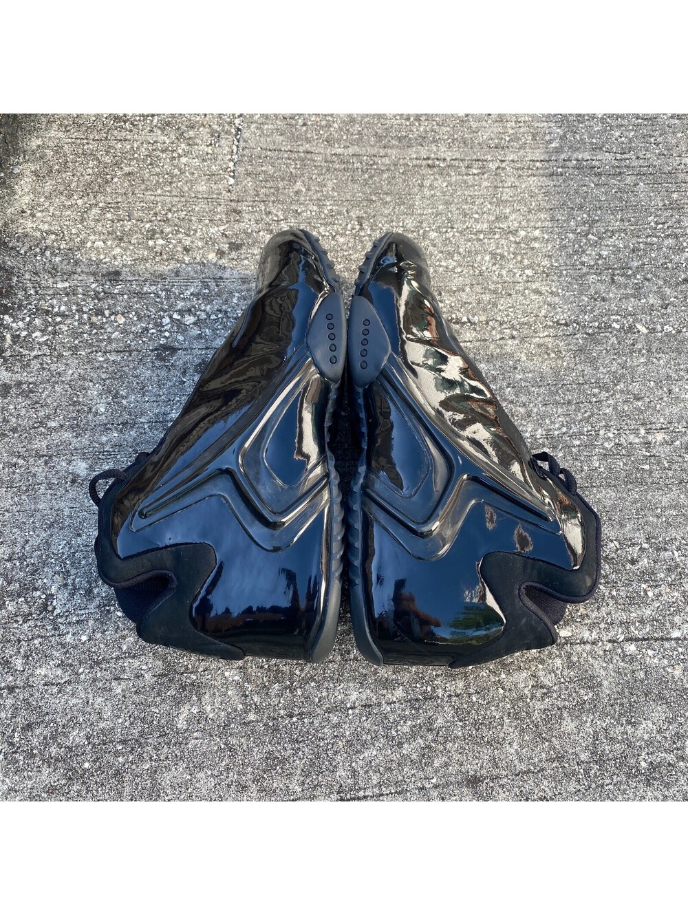 Nike Air Zoom Hyperflight Basketball Shoes Mens Size 11 Triple Black 599503-020 - Picture 7 of 15